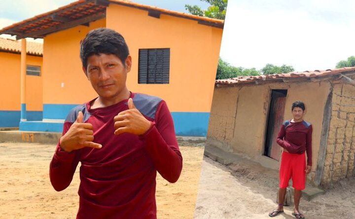 Casas em Barra do Corda vistoriadas pelo deputado Hildo Rocha